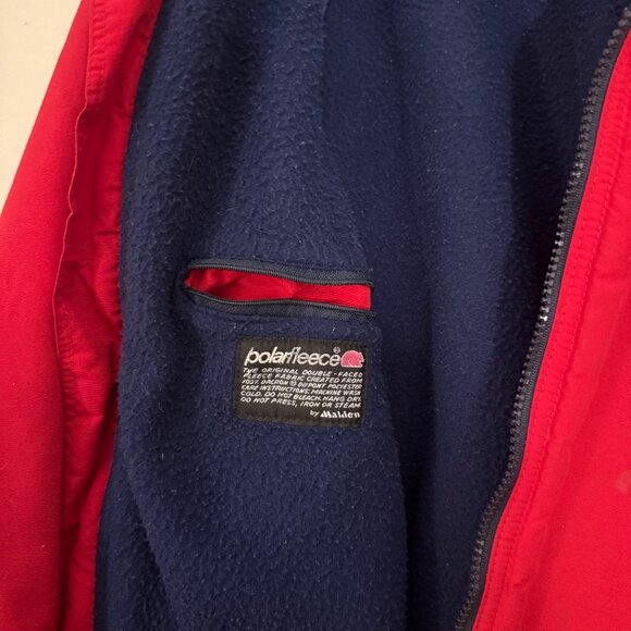 Vintage Hartwell ViaSport Polarfleece Red Jacket | Great Condition | Large - Picture 9 of 9